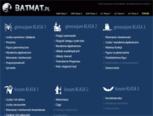 Tablet Screenshot of batmat.pl